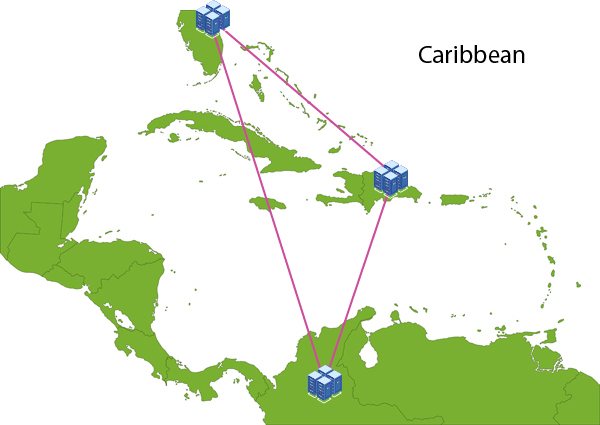 Mapa-Caribe